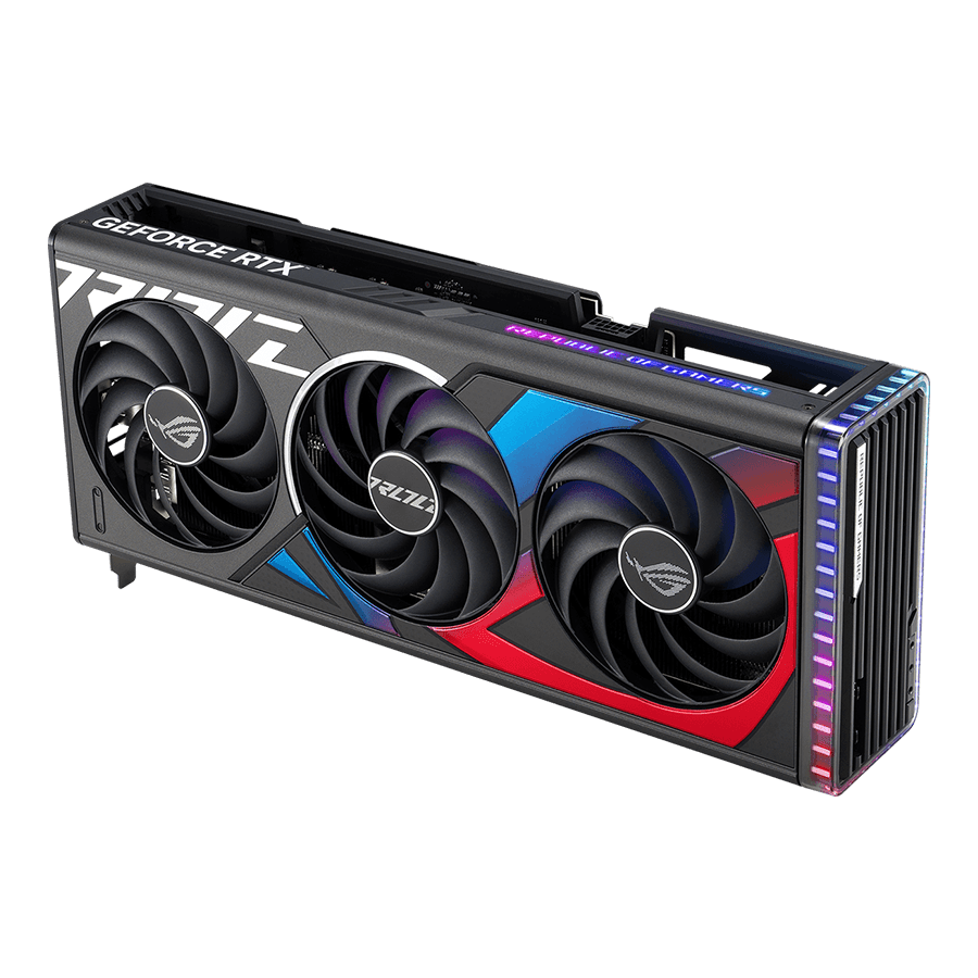 ASUS Graphics Card ROG-STRIX-RTX4070Ti-O12G-GAMING — Close-up 1