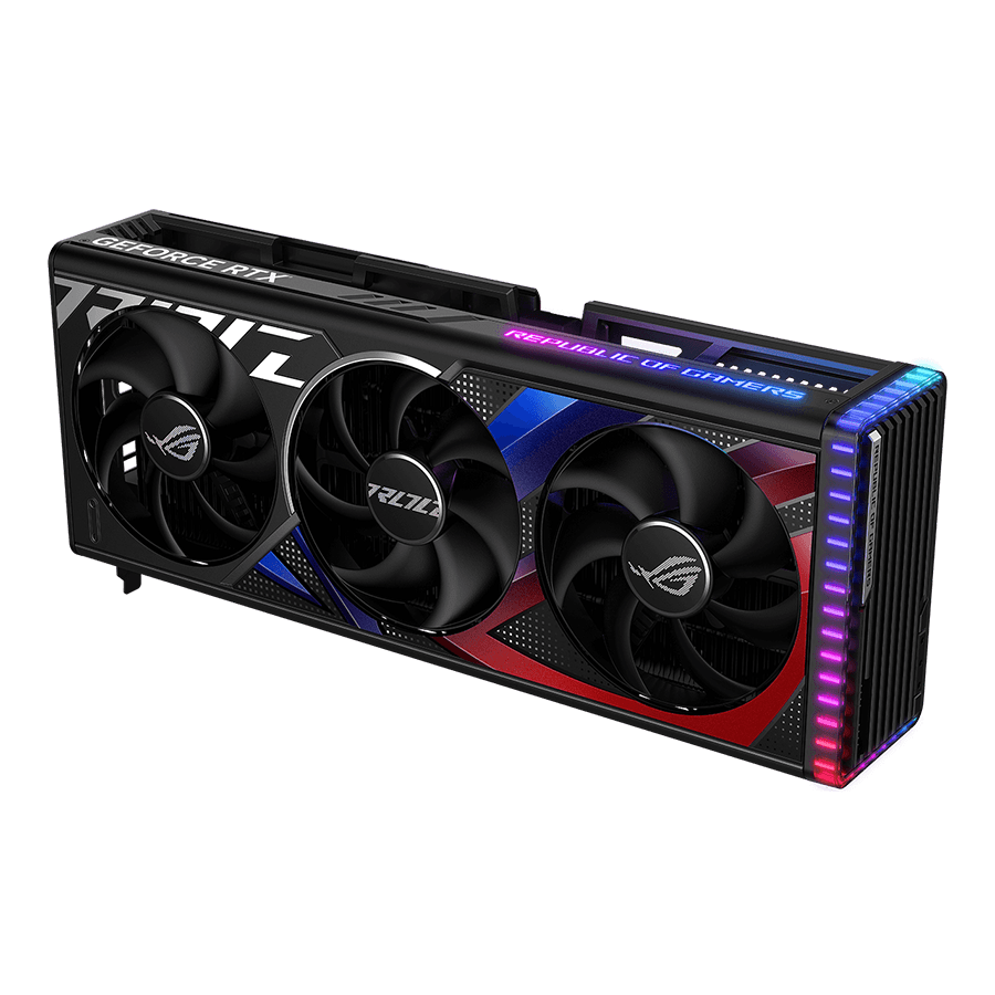 ASUS Graphics Card ROG-STRIX-RTX4090-O24G-GAMING — Close-up 1